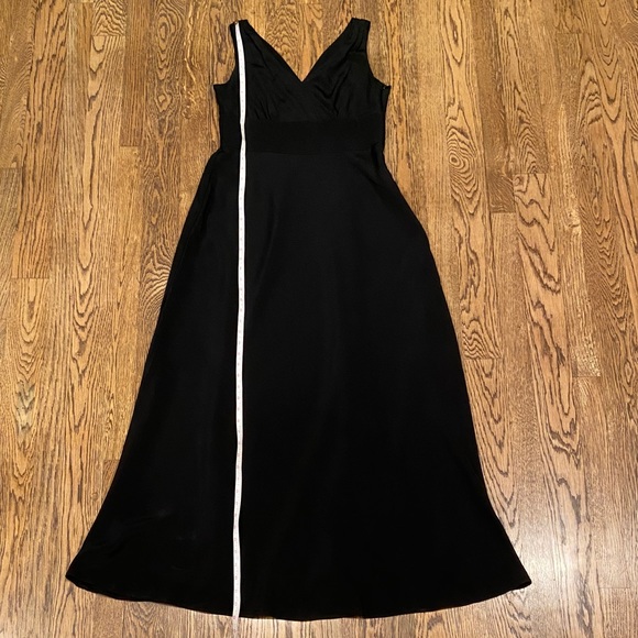 “Sophia” Black Silk Long Gown by J. Crew - Picture 9 of 16